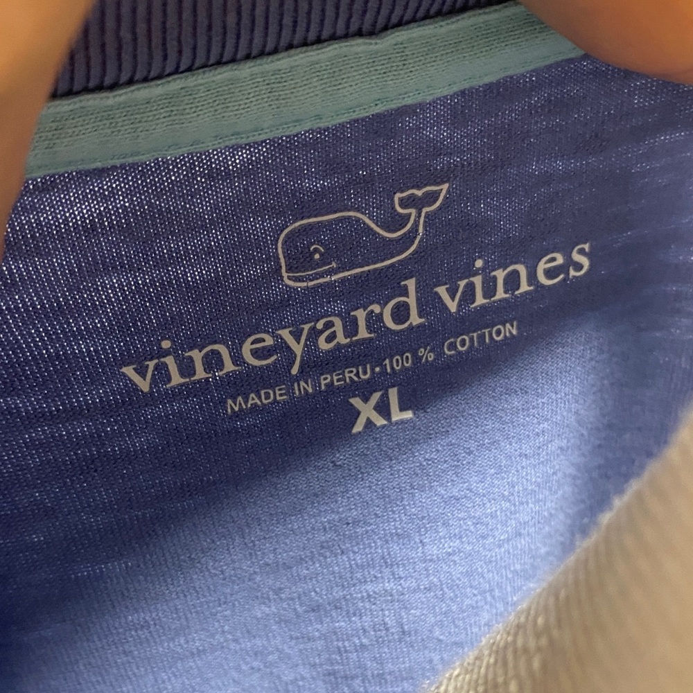 Vineyard Vines size XL Light Blue Cotton Shirt Long sleeve preppy soft comfy - Picture 2 of 10
